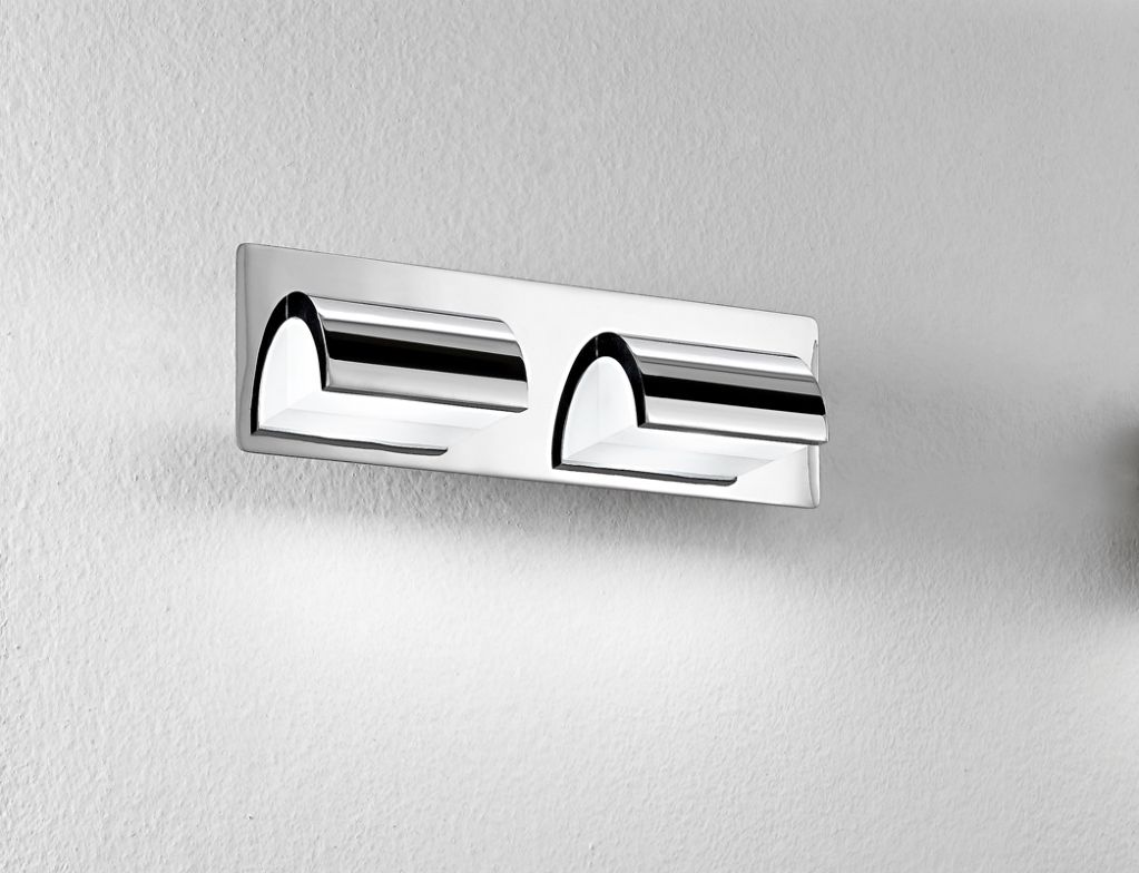 Applique plafoniera lampada parete led cromo moderna bagno ...