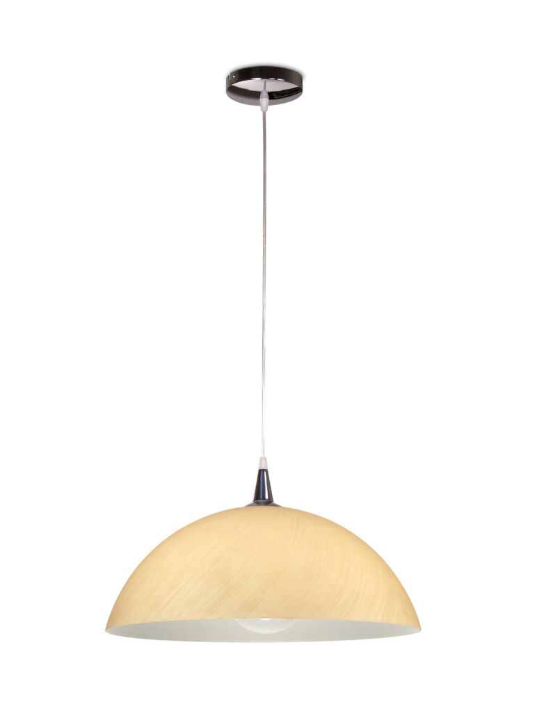 Lampada sospensione design moderno acciaio cromato vetro arancio ... Sospensione moderna vetro bianco e acciaio