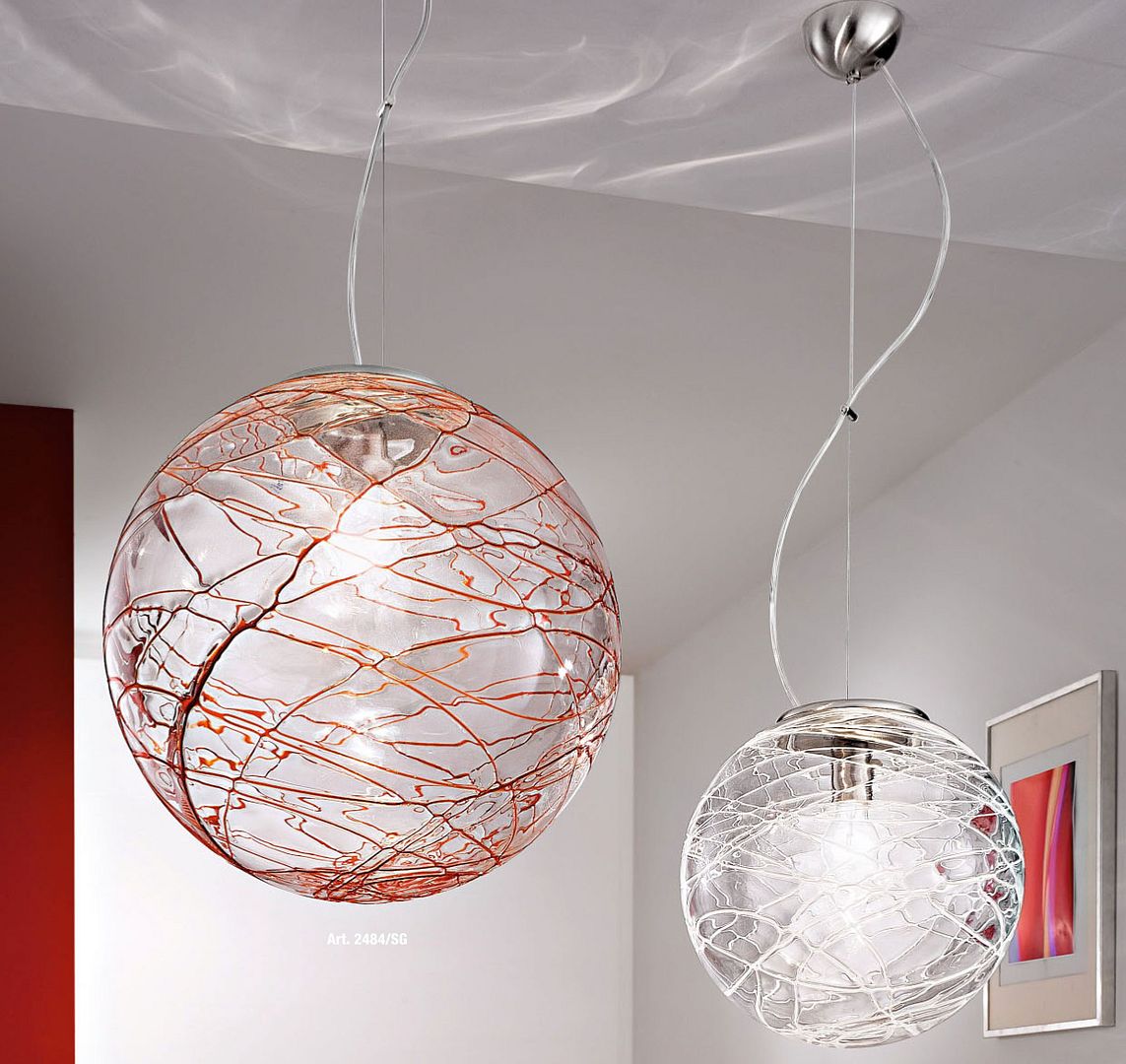 Lampadario moderno acciaio cromo cristallo lampada sospensione ... Lam0adari salone applic plafoniere