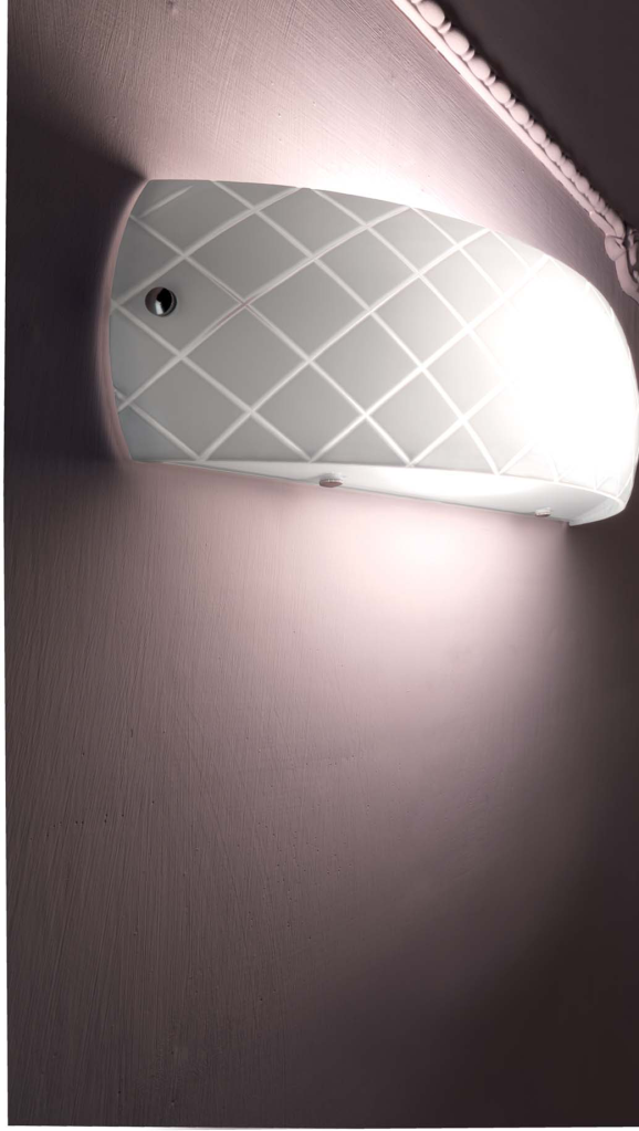 Plafoniera lampada applique parete design moderno vetro bagno ... Plafoniera per corridoio moderni