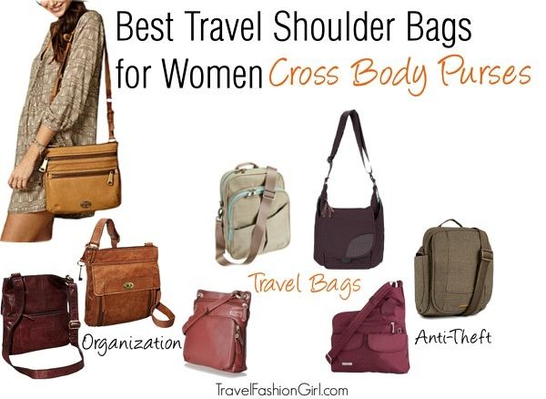 Cross Body Purses: The Best Travel Shoulder Bags for Women