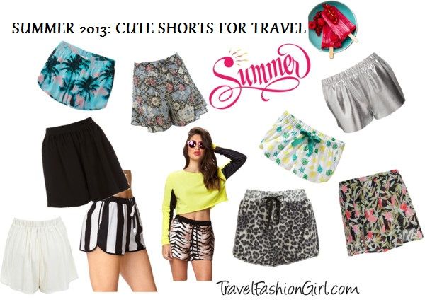 Cute Shorts for Summer Travel