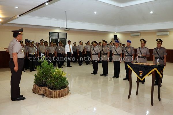 Sertijab Irwasda, Dir Polairud dan Ka SPN Polda NTB