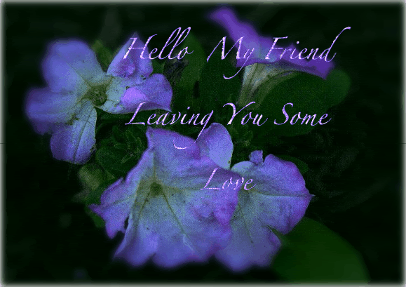 hello my friend photo: Hello My Friend, Leaving You Some Love spring2020-1.gif