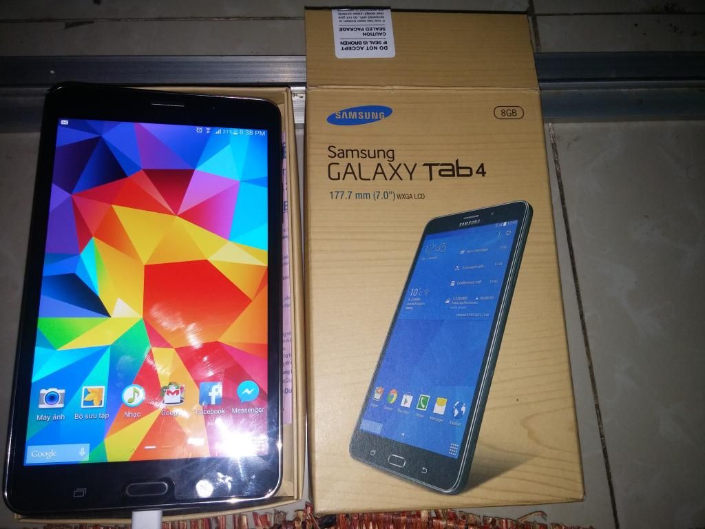 Samsung galaxy tab 4 7 inch black 99%