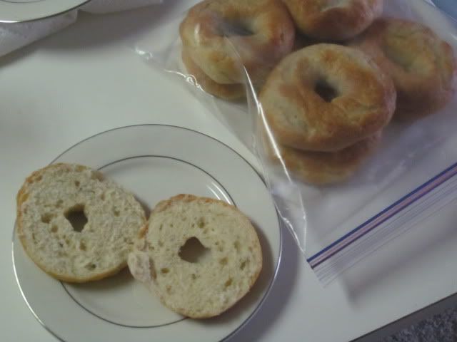 sourdough bagels