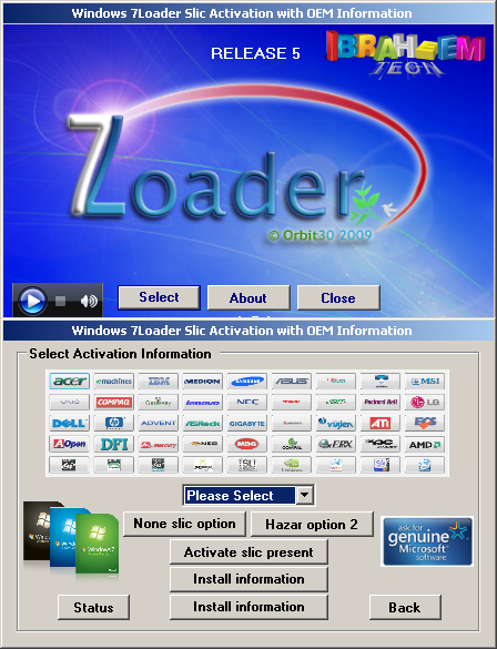 Windows 7 Loader Release 5