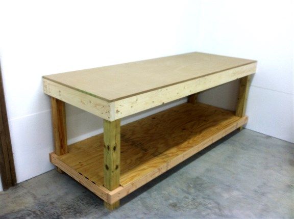 2x4 Basics Work Bench - The Garage Journal Board