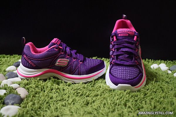 purple skechers