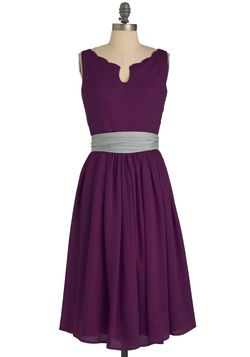 Modcloth purple dress make the cut
