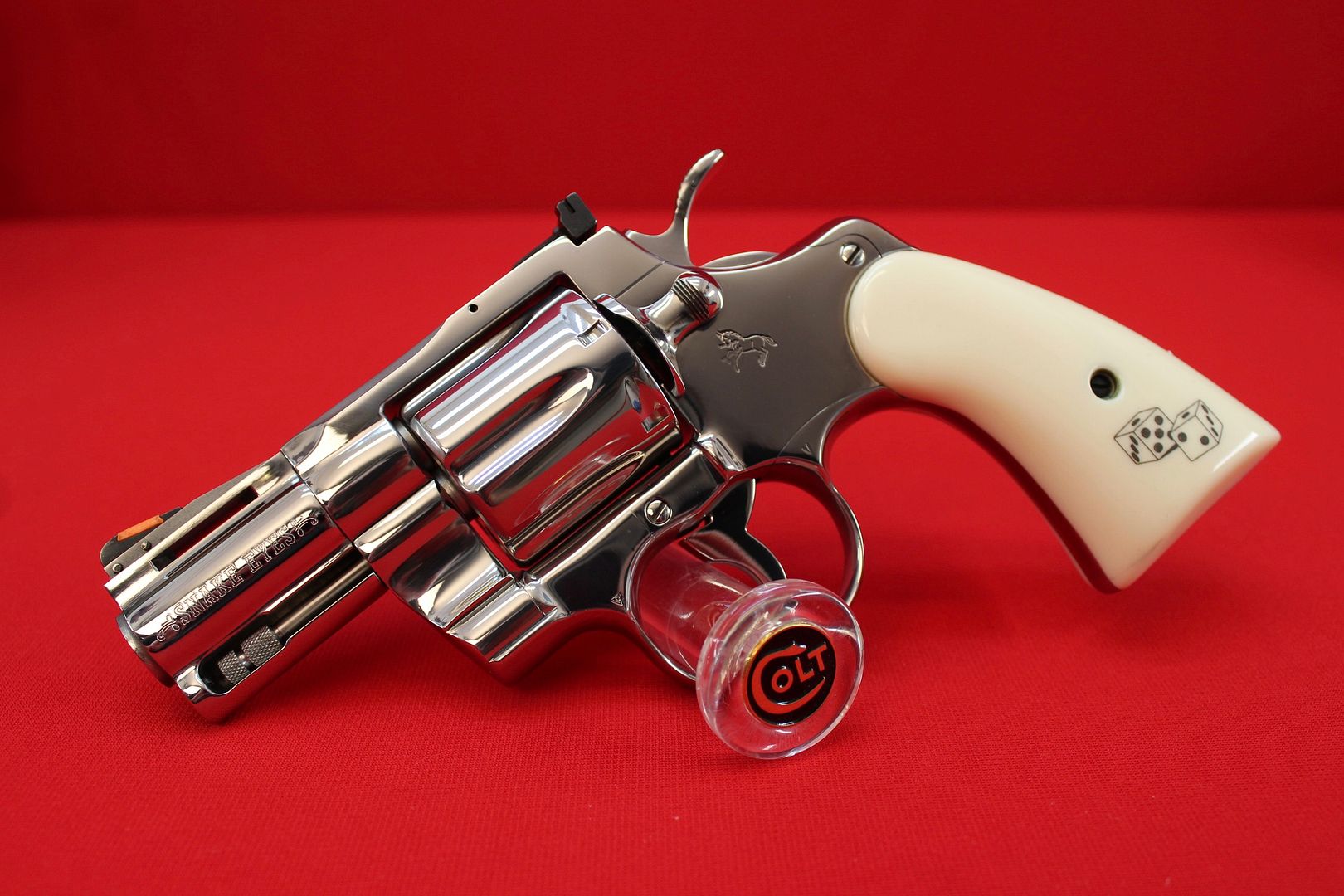 Colt Snake Eyes Set Dual Python .357 Mags .01 NR Revolvers at