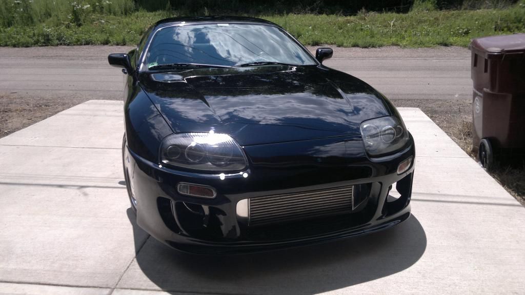 Post pictures of ETS Intercooler on MKIV Supra Page 2 Supra Forums