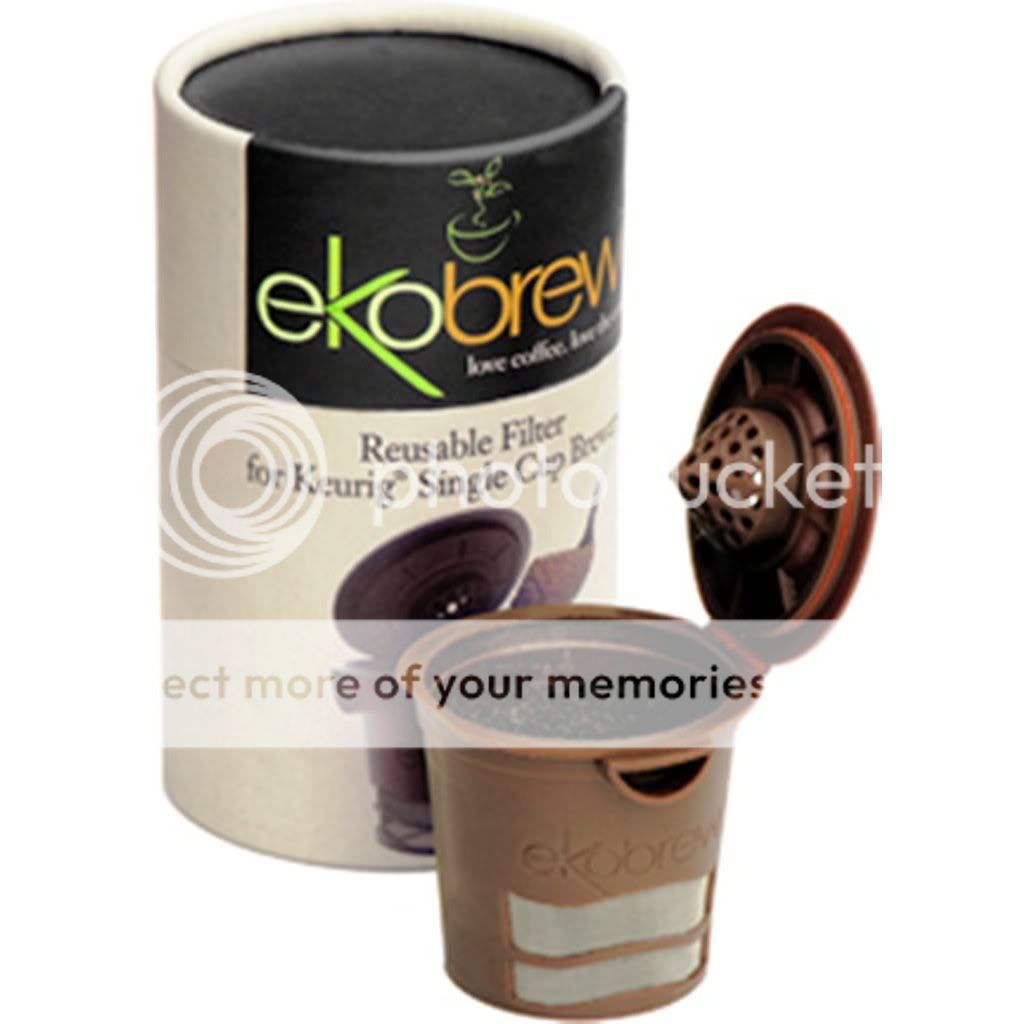 New SEALED Ekobrew Reusable Refillable Coffee Filter K Cup for