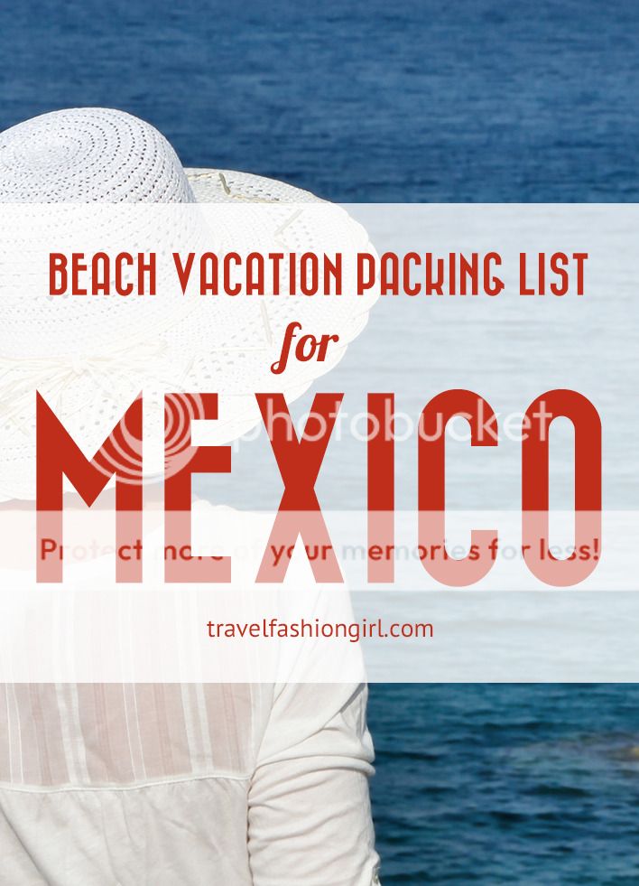 beach vacation packing list for mexico inspiration to