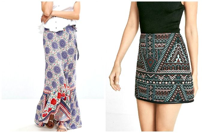 coachella maxi skirt