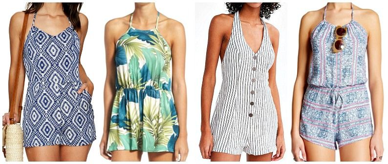 Summer Rompers for Women in Various Sleeve Lengths, Styles, Sizes