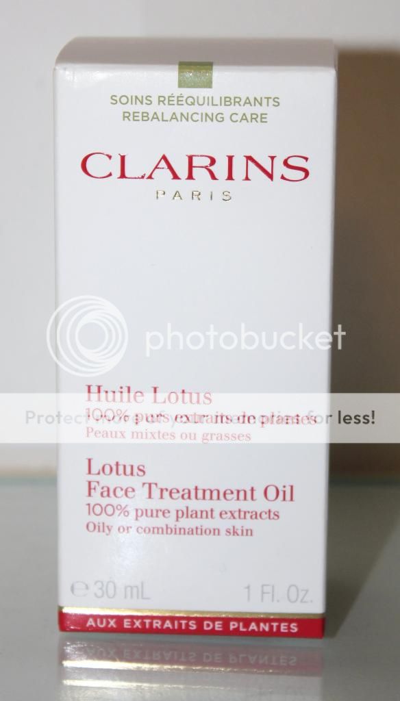 Review: Clarins Lotus Face Treatment Oil